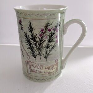 Creativetops fresh herbs for the garden coffee mug